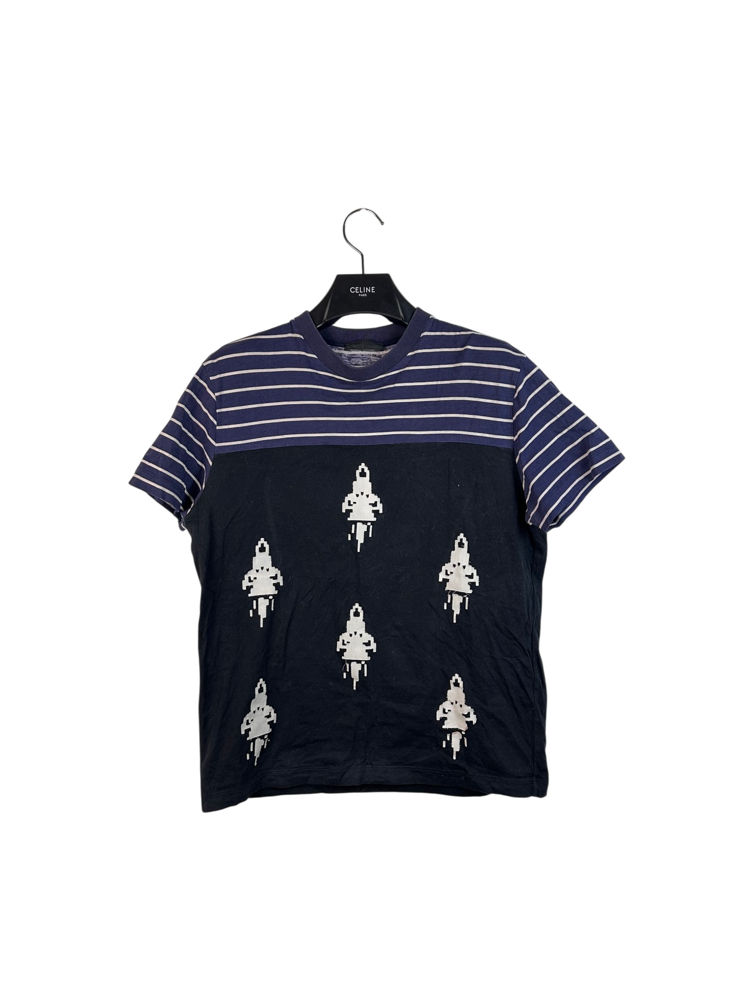 prada rocket tee navy