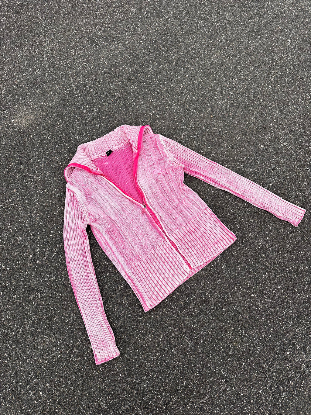dolce & gabbana pink zip up 1990s vintage