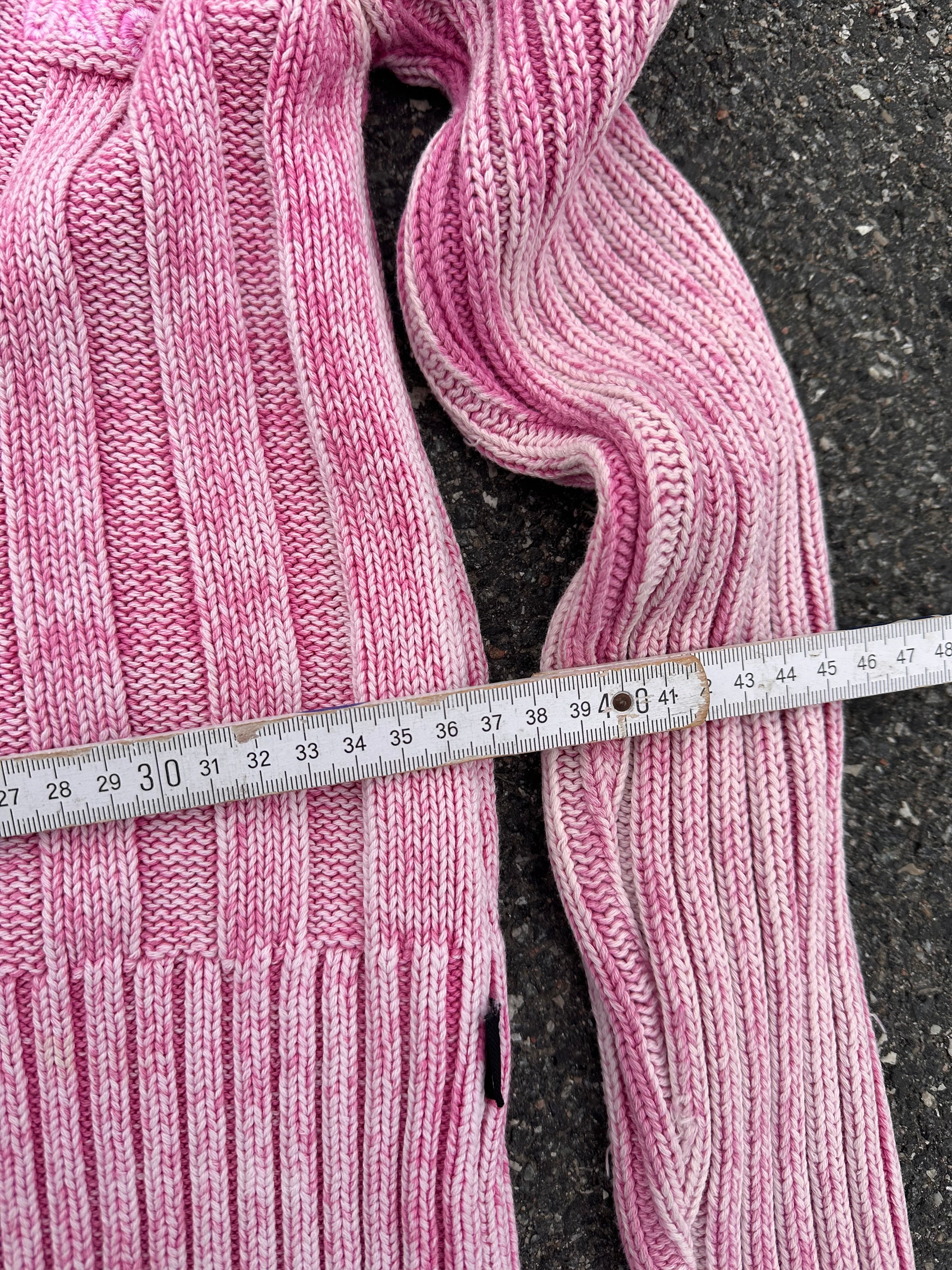 dolce & gabbana pink zip up 1990s vintage