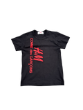 H&M x comme des garcons tee black