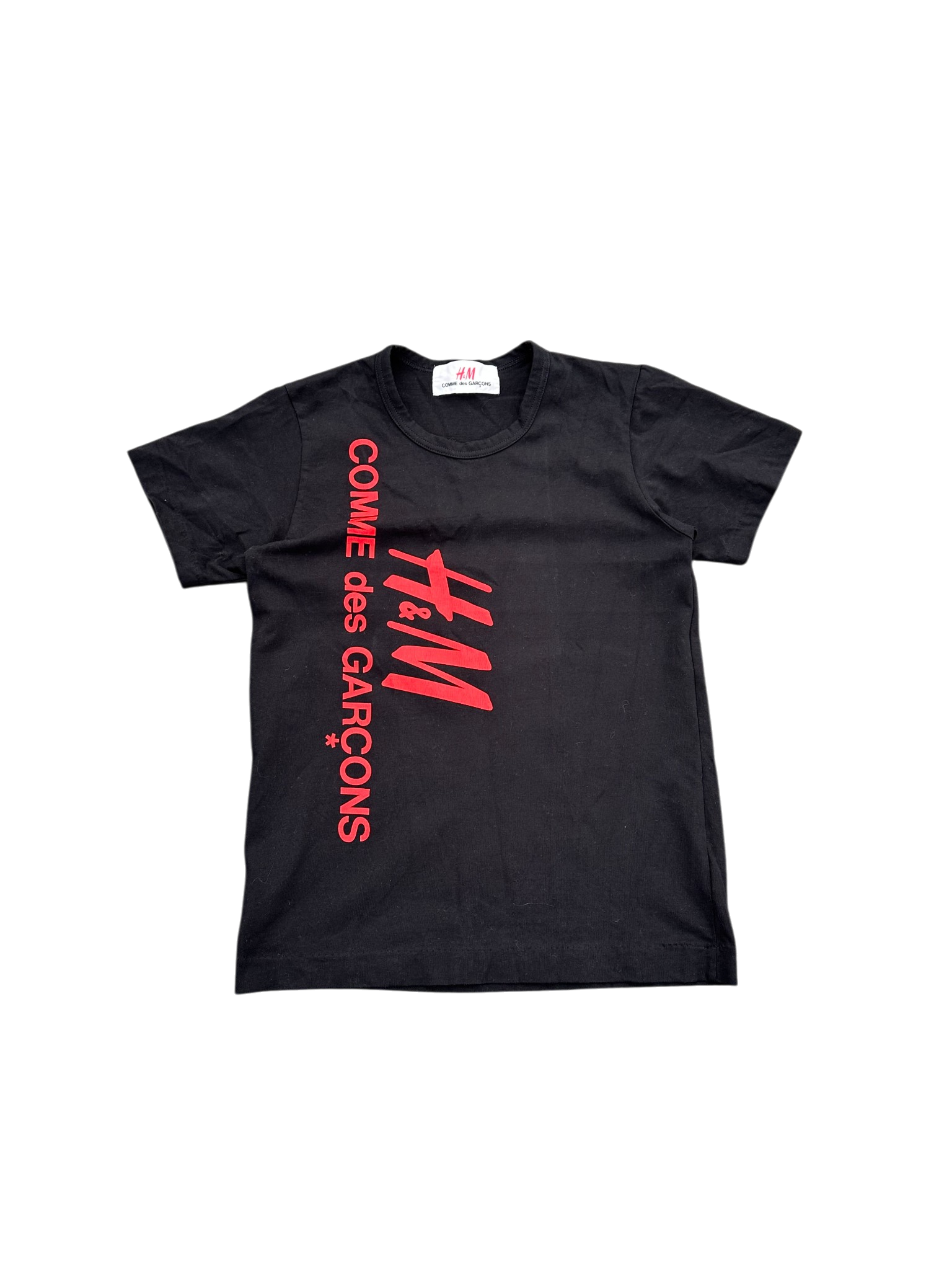 H&M x comme des garcons tee black