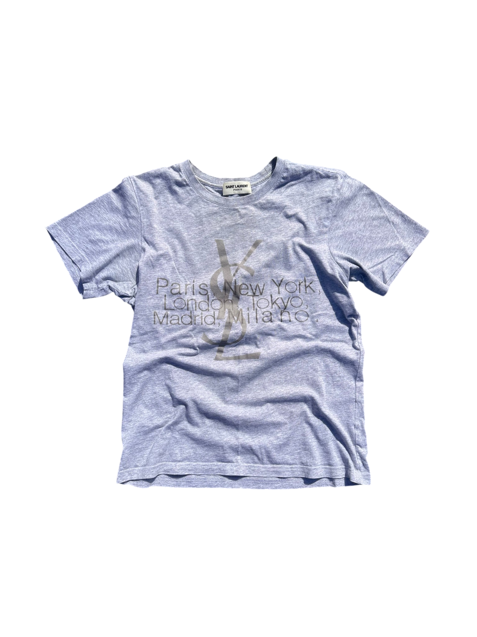 Saint Laurent capital tee grey