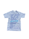 vintage comme des garcons poem tee grey