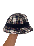 Junya watanabe checkered bucket hat blue