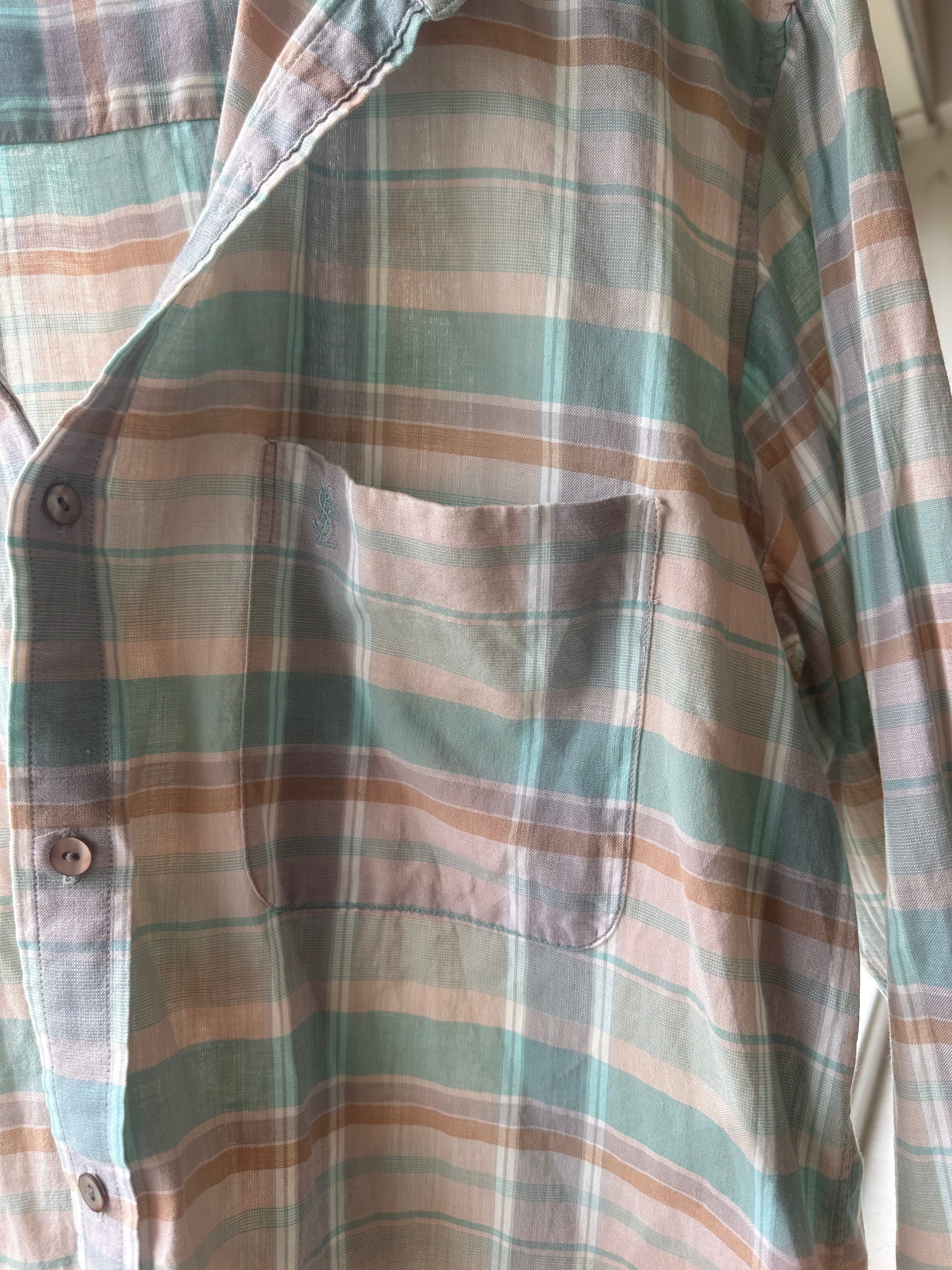 Yves saint Laurent flannel