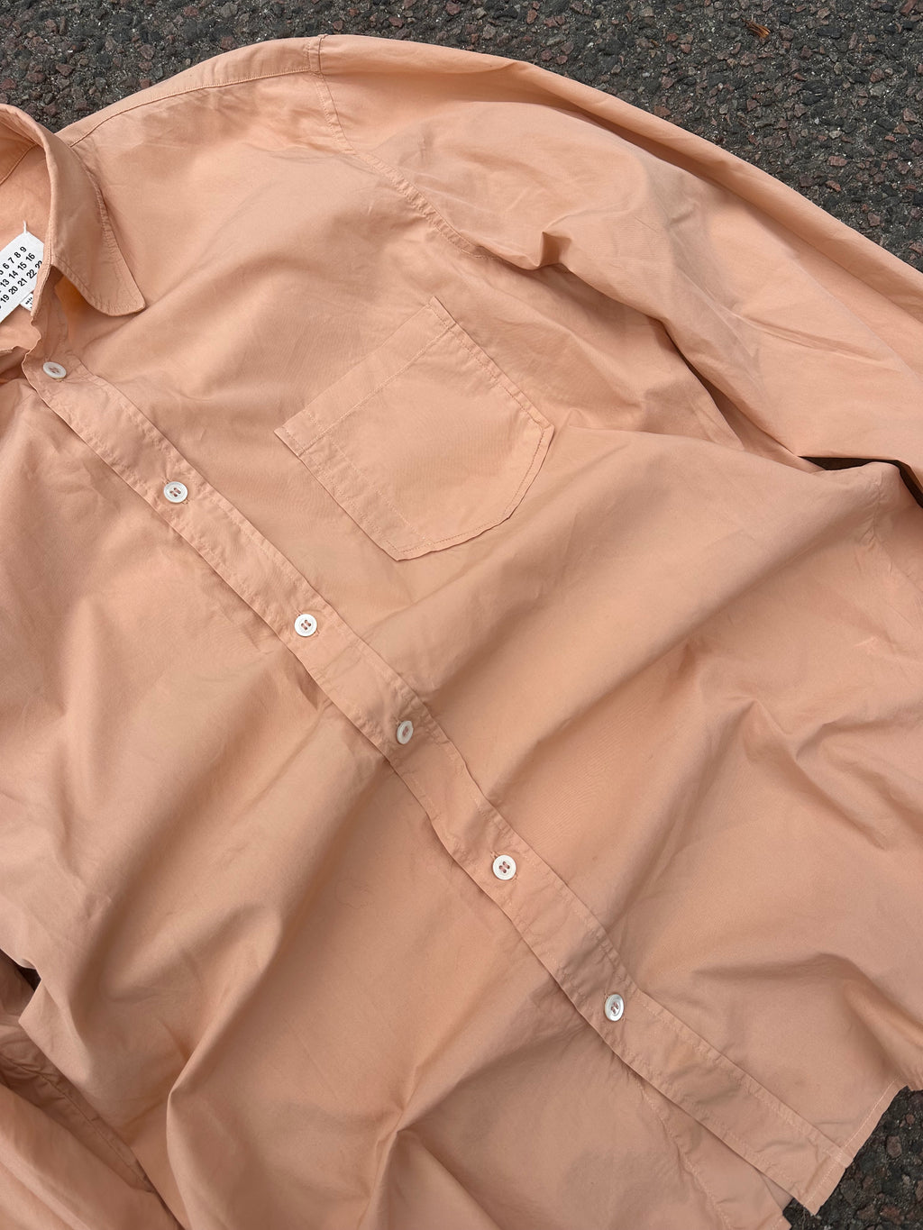 maison margiela Koral button up skjorte