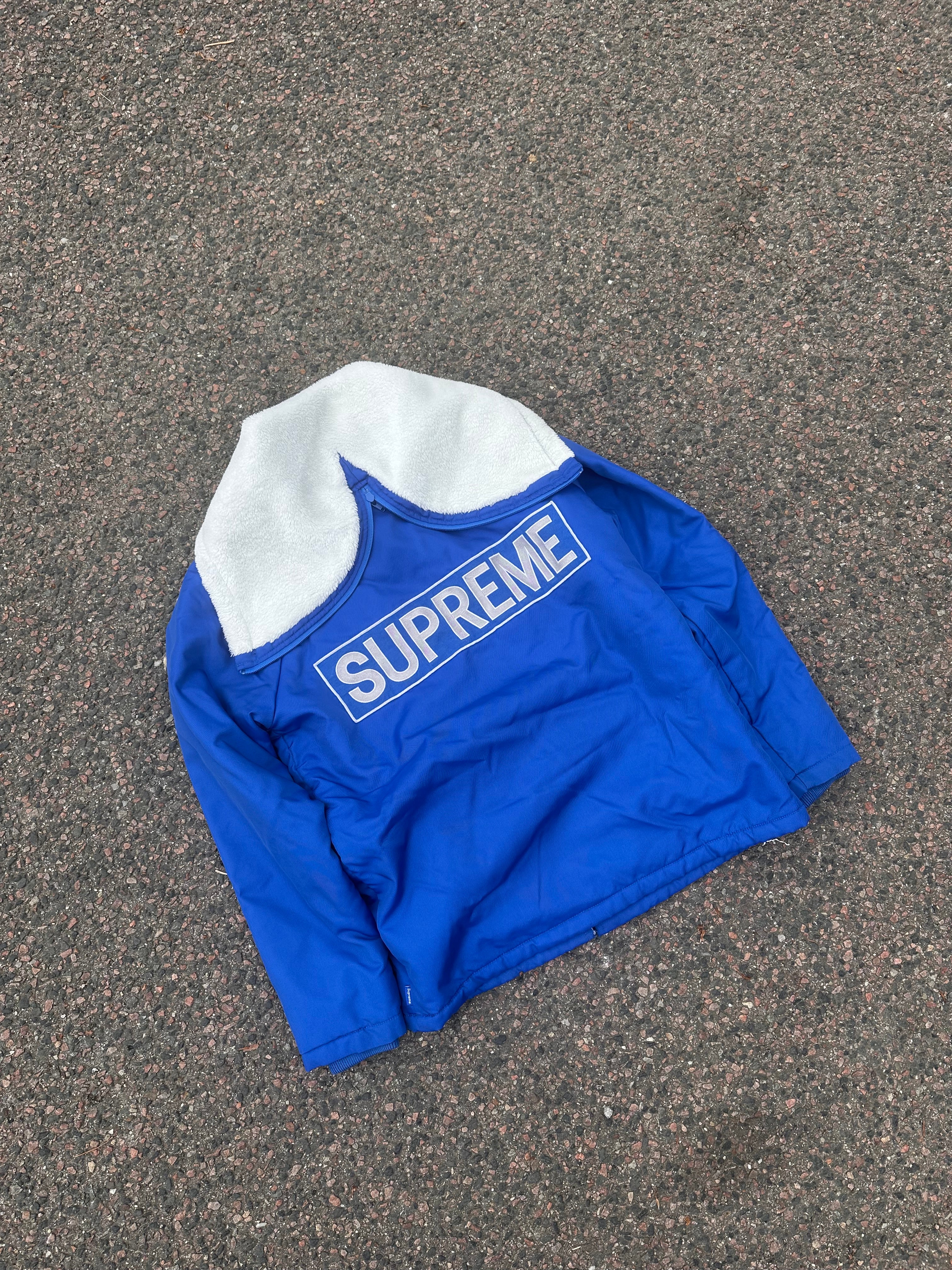 Supreme jacket blue