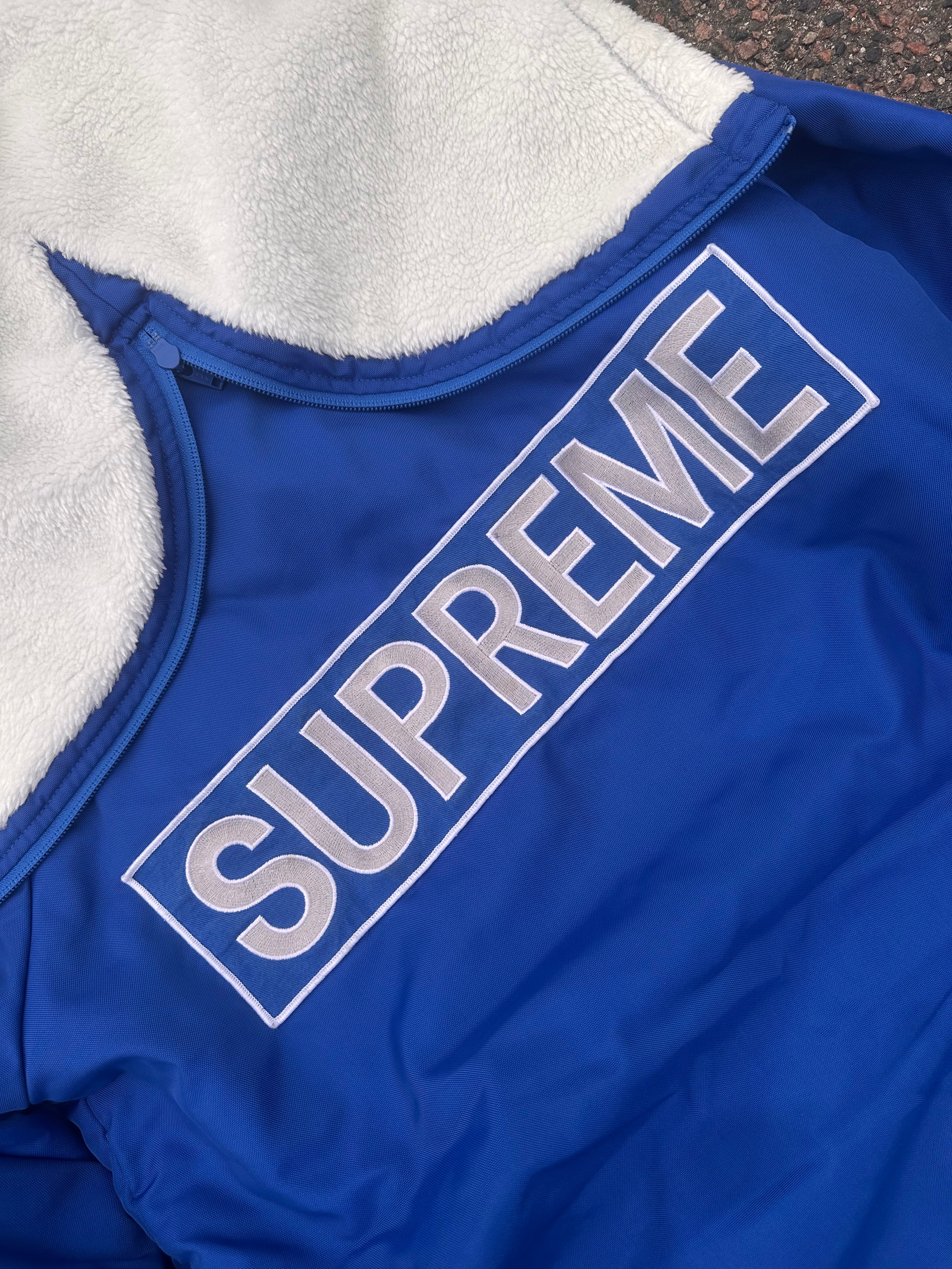Supreme jacket blue