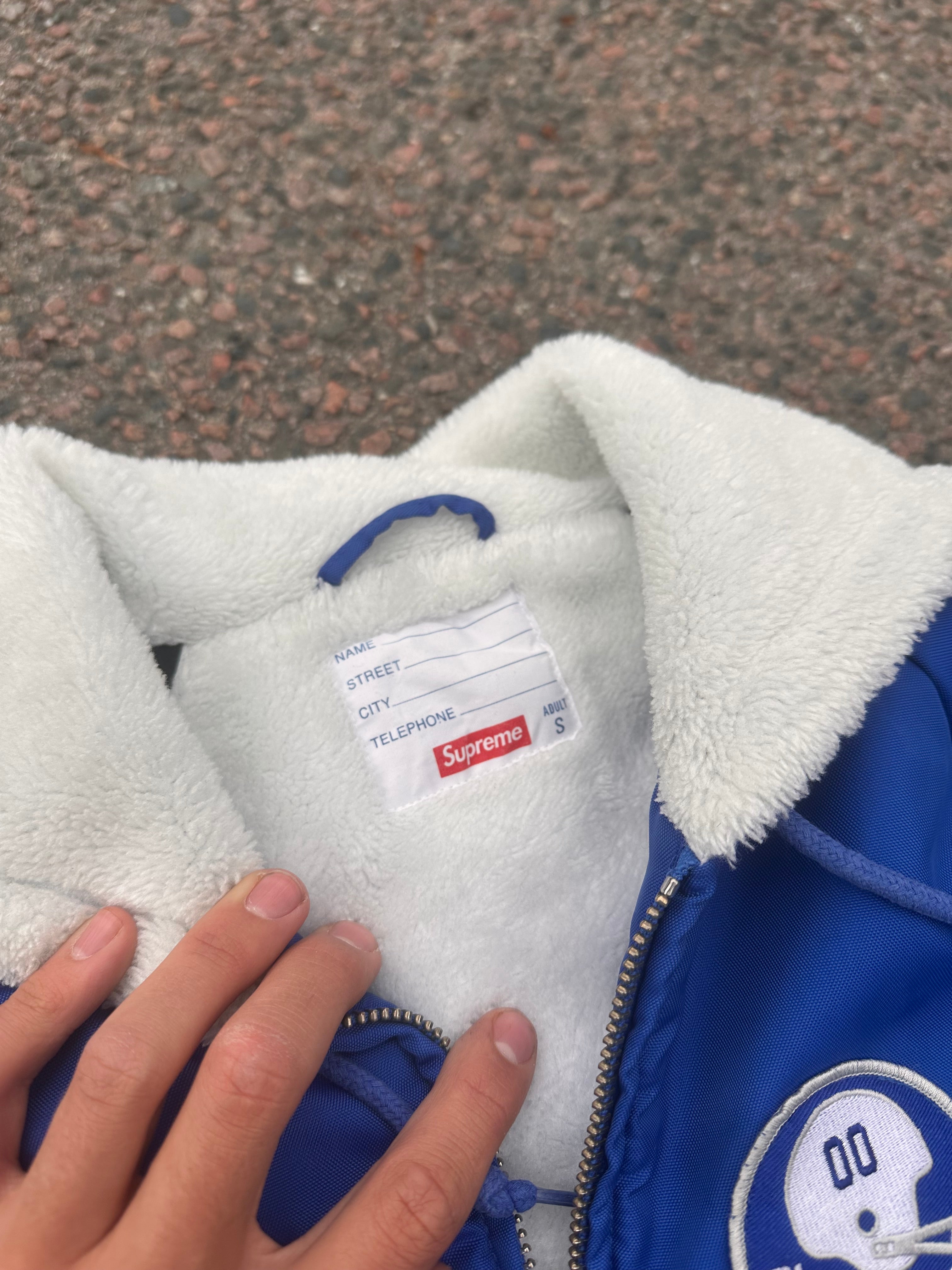 Supreme jacket blue