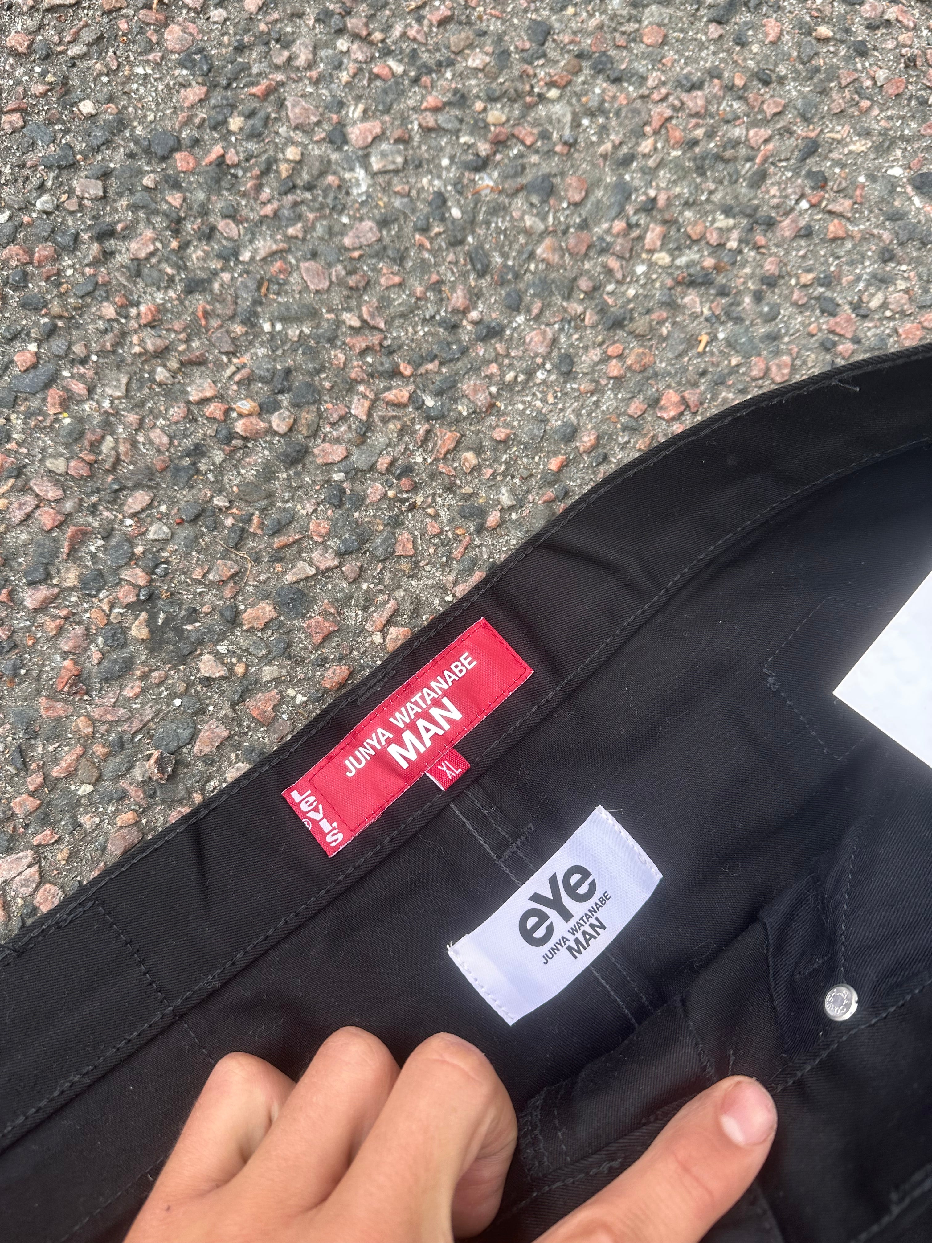 Junta watanabe x levis baggy black pants