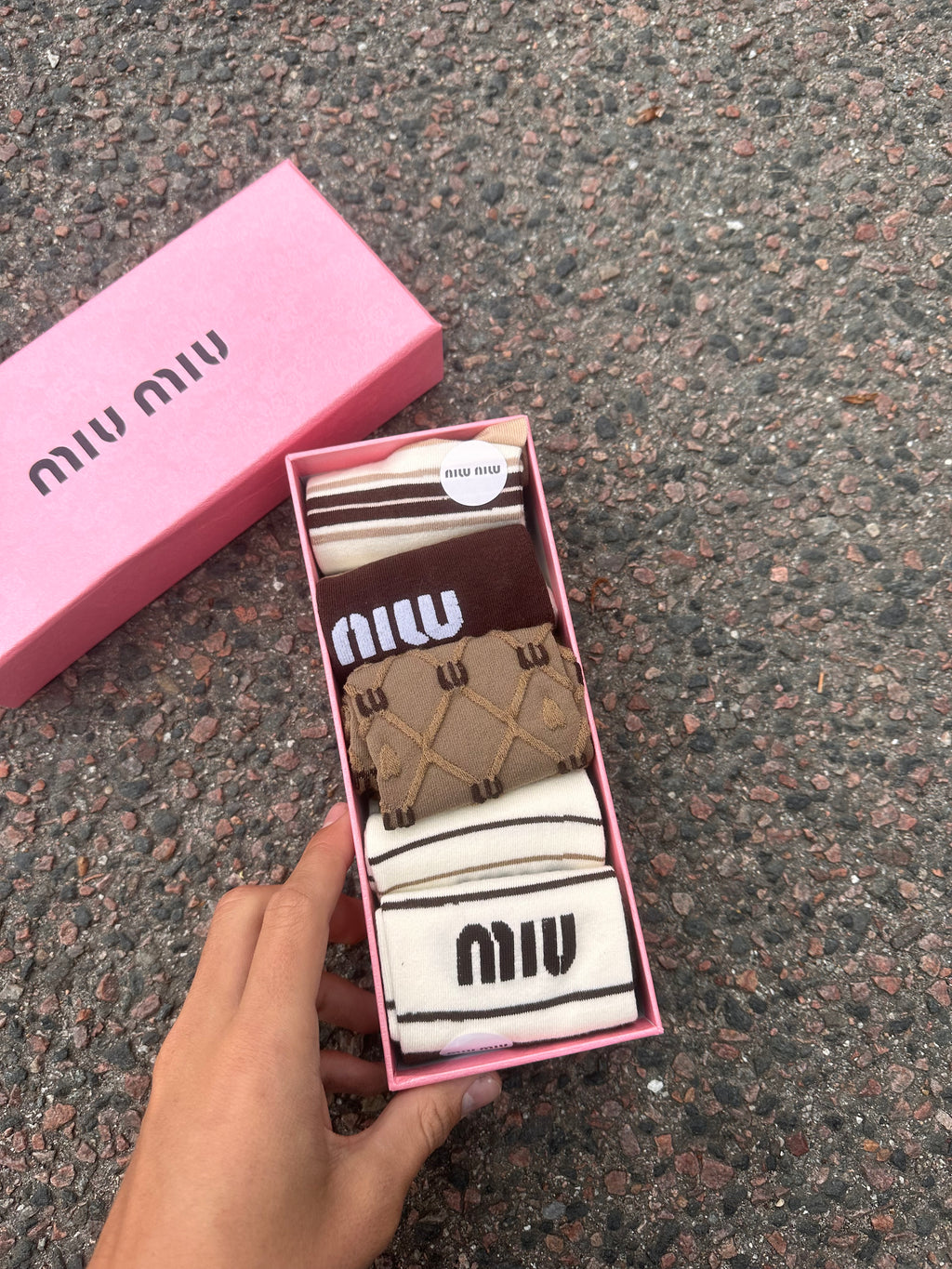 miu miu 5 pack of socks