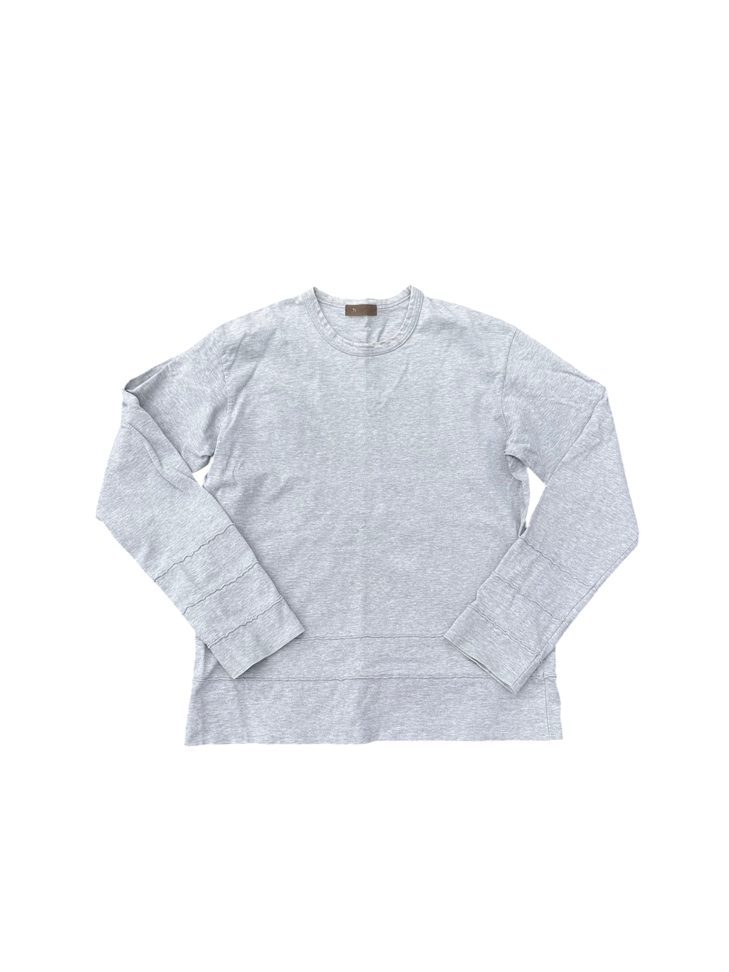 Yohji Yamamoto ys for men gray long sleeve