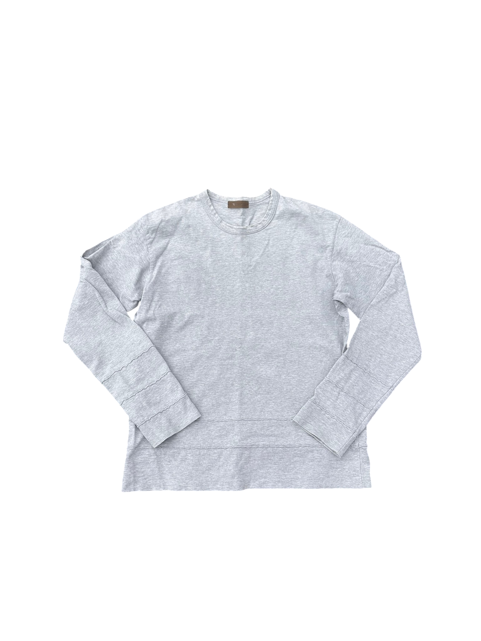 Yohji Yamamoto ys for men gray long sleeve