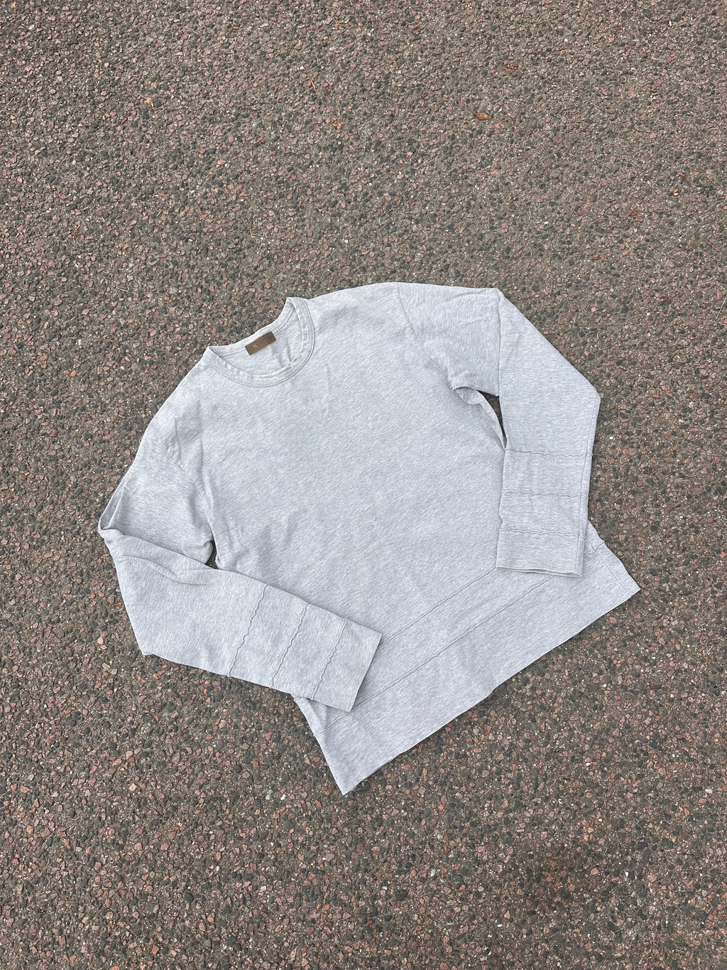 Yohji Yamamoto ys for men gray long sleeve