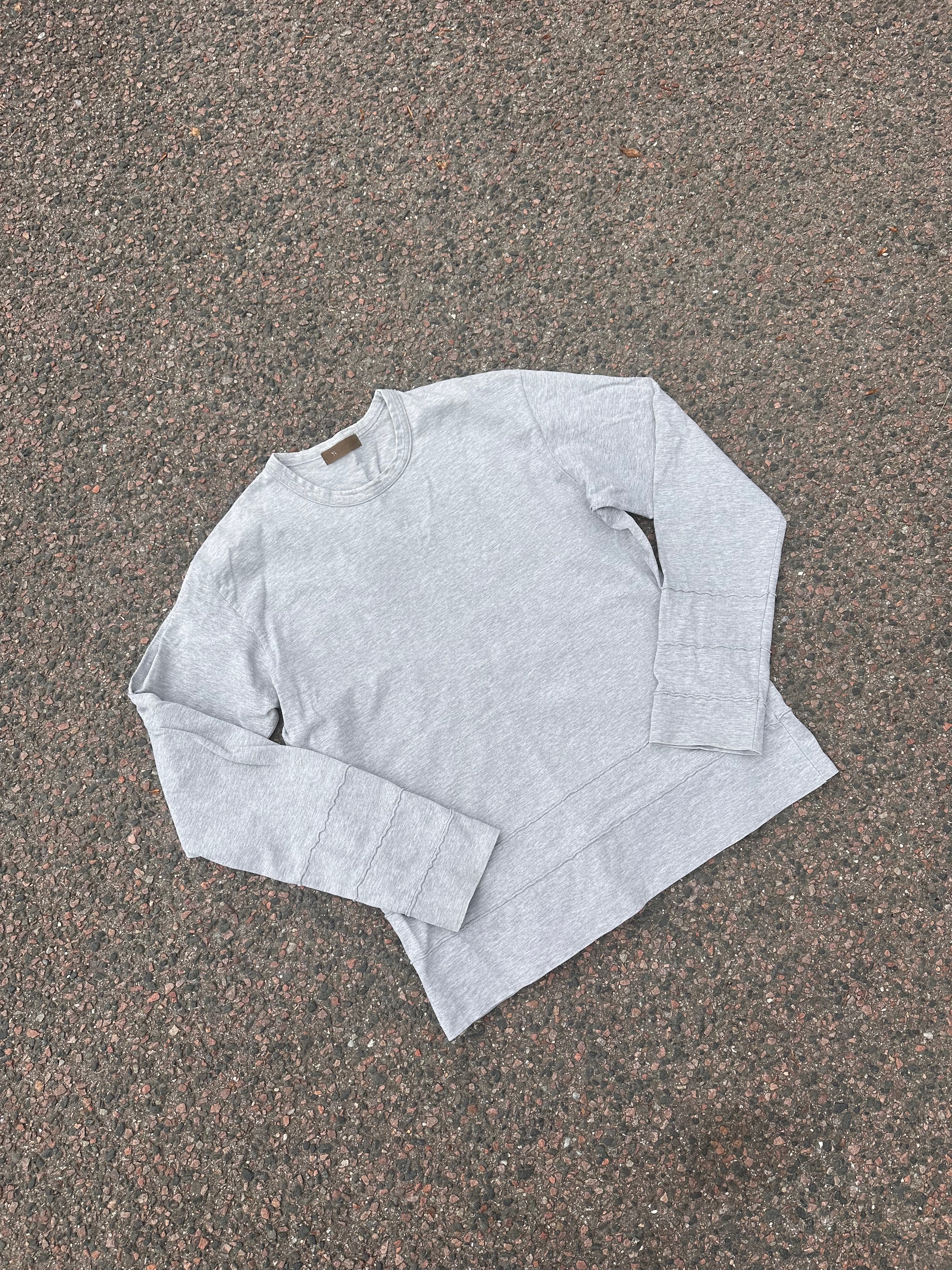 Yohji Yamamoto ys for men gray long sleeve
