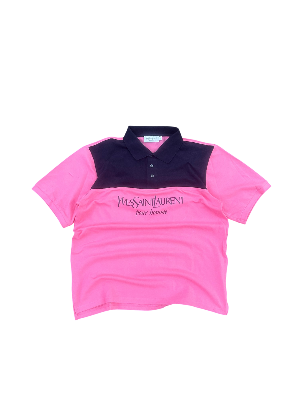 Vintage Yves saint laurent polo pink