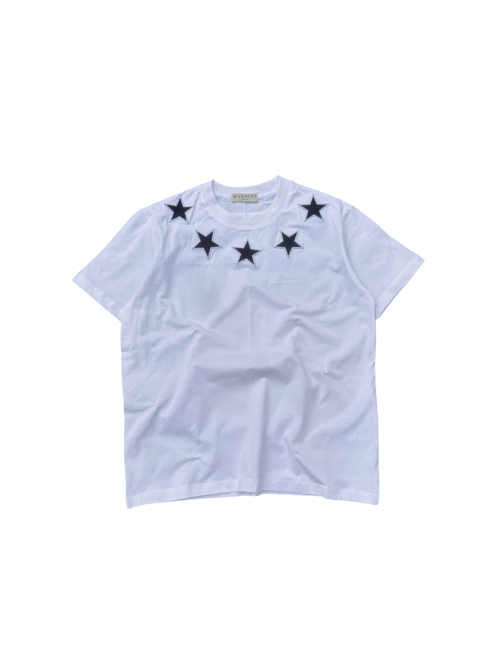 Givenchy star tee white size S