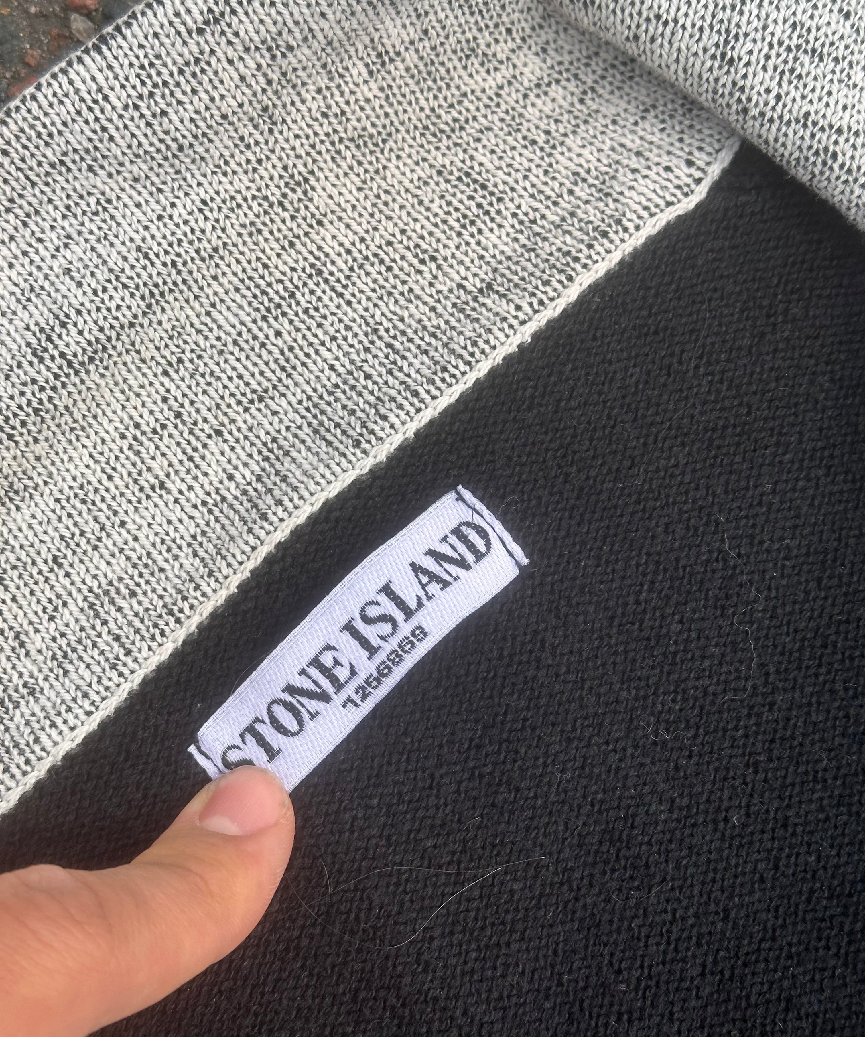 Stone Island FW04 Paul harper sweater black
