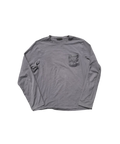 Prada Grey Long sleeve pocket tee 2019