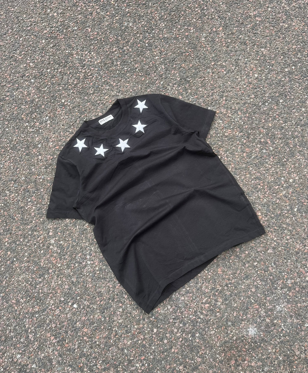 Givenchy Star tee black SS16