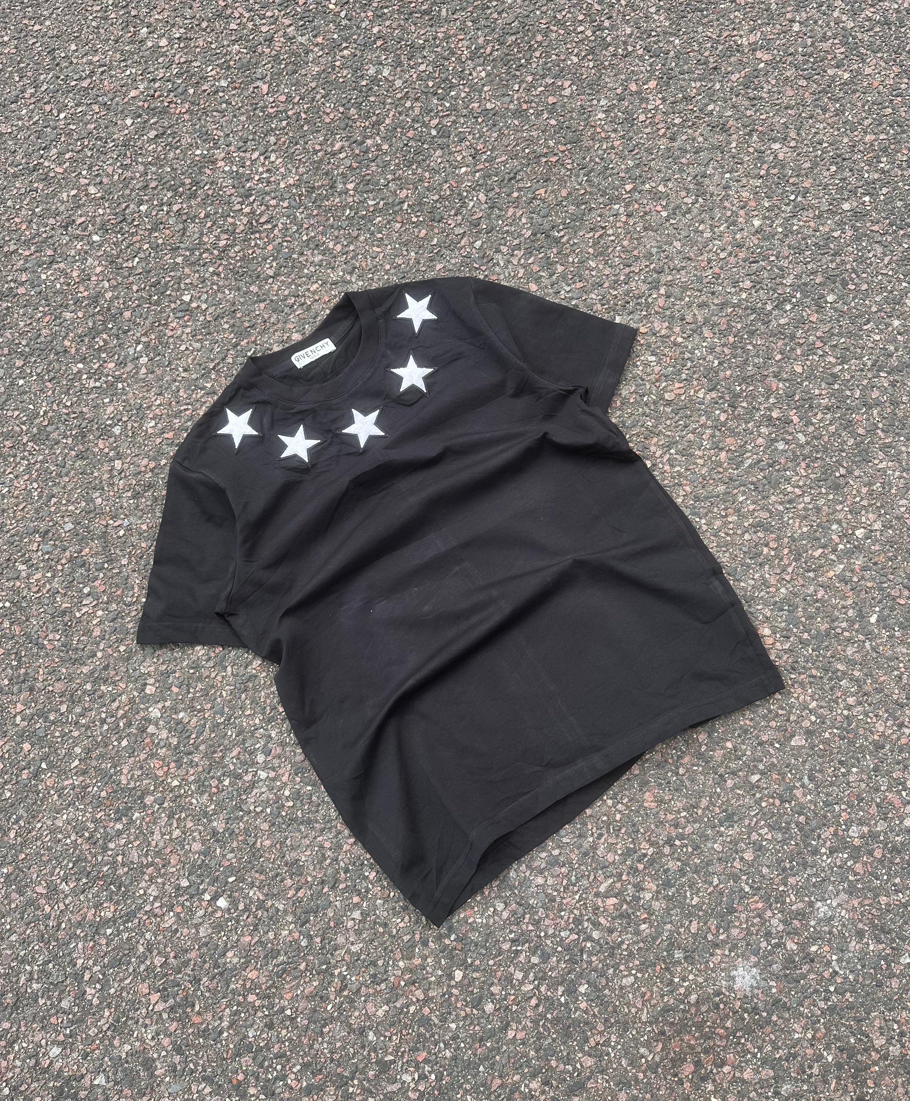 Givenchy Star tee black SS16