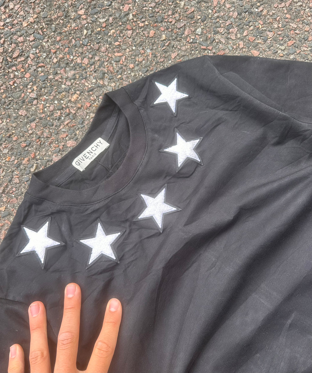 Givenchy Star tee black SS16