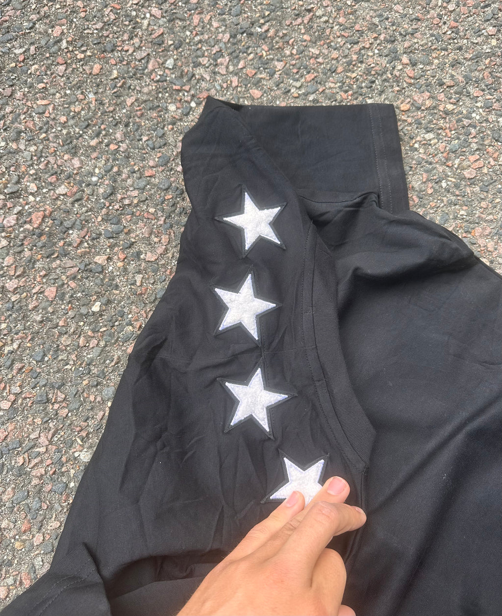 Givenchy Star tee black SS16